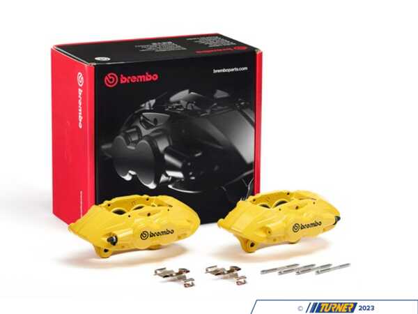Brembo Brembo Replacement Front Brake Calipers - Yellow - F3x, F22, F23 with M-Sport Brakes 3411679946Y