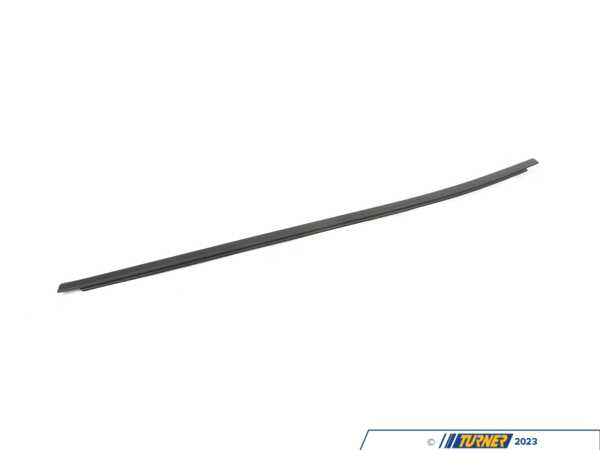 Genuine BMW Genuine BMW Outer Weatherstrip, Rear Left Door - 51227317907 - F25 51227317907