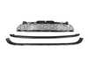 ECS MINI R56 Gloss Black JCW Style Grille Set (Stock Bumper)  BM01-R5606-BK-A View 2