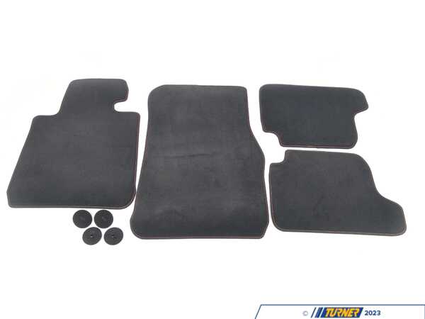 Genuine BMW Genuine BMW Set Of Floor Mats - Kontrast Orange - F87 51478074063