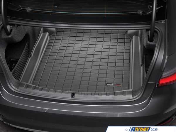 WeatherTech WeatherTech G30 Cargo Liner With Bumper Protector - Black - BMW G30 5-Series 401005SK