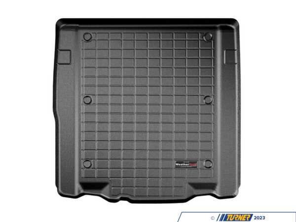 WeatherTech WeatherTech F30 Hybrid Trunk Cargo Liner - Black - F30 LCI 330e Hybrid 401074