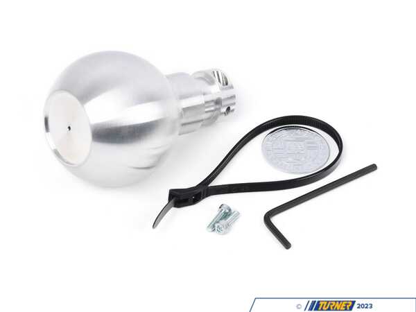 Black Forest Industries BFI Heavy Weight Shift Knob - Silver Full Billet GS1MINI