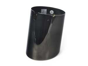 TAILPIPE TIP, BLACK CHROME