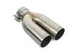 Turner Motorsport Turner Motorsport Single Wall Exhaust Tip - 2.75 Inlet - 3.0 OD - Stepped Left - Brushed Stainless - (NO LONGER AVAILABLE) 026732TMS01-07 View 5
