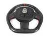 ECS MINI R56 Flat Bottom Carbon Fiber Steering Wheel (Carbon/Perforated Leather/Red Stitching/Red Center Stripe) - Gen 2 BM152-R5606-CPRR View 4