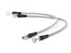 JH Motorsports  Front Stainless Brake Line Kit, Porsche Cayenne (Brembo 6-piston) 001-CLR-PAIR View 2