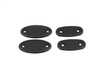 Race German Race German E30 Visor Delete Plates RGE30VDP View 1