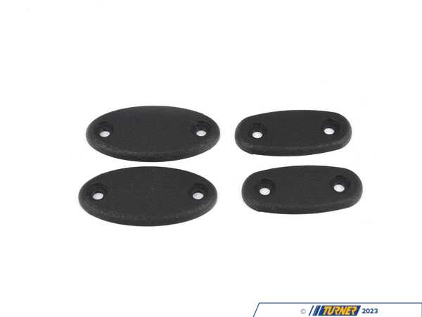 Race German Race German E30 Visor Delete Plates RGE30VDP