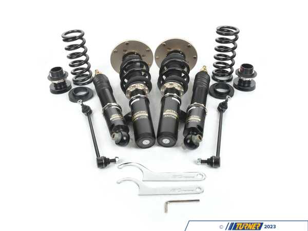 BC Racing BC Racing BR Series Coilover Suspension Kit - 5-Bolt Top Mounts - 2015-2018 F80 M3, F82 M4 I-68-BR
