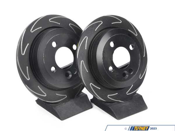 EBC Rear Slotted EBC (Blade) Brake Rotors - Pair 10.19" (259x10) BSD1490