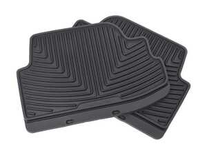 Rear All-Weather Floor Mats - Black - E82 E88