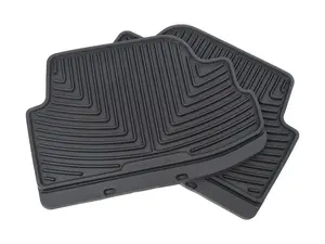Rear All-Weather Floor Mats - Black - E82 E88