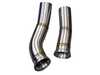 Active Autowerke F87 BMW M2C/M2CS Connecting Pipes W/ Resonators Equal Length MidPipe 11-077 View 1