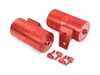 Vargas Turbo Technologies VTT N54 Billet Vacuum (Boost Control) Tank Kit - Anodized Red - BMW E82/88 E9X E60 Z4 N54 3.0L VACUUMCANRED View 4