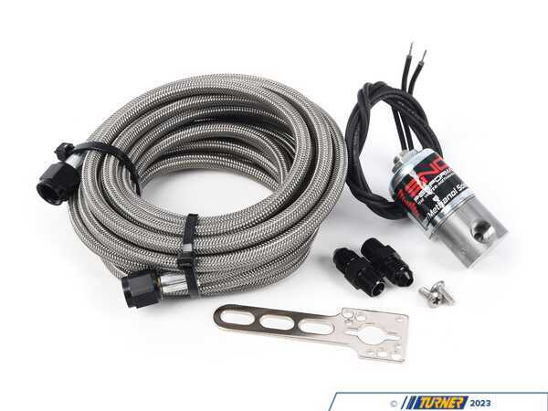 SnowPerformance Water-Methanol Braided SS Line Trunk Mount Upgrade (4AN SS Braided Line Systems) SN0-40012-BRD