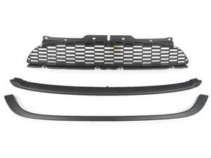 JCW Style Grille Set (Stock Bumper) - Matte Black R55 R56 R57 R58 R59 