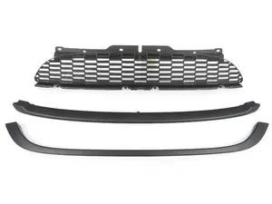 JCW Style Grille Set (Stock Bumper) - Matte Black R55 R56 R57 R58 R59 