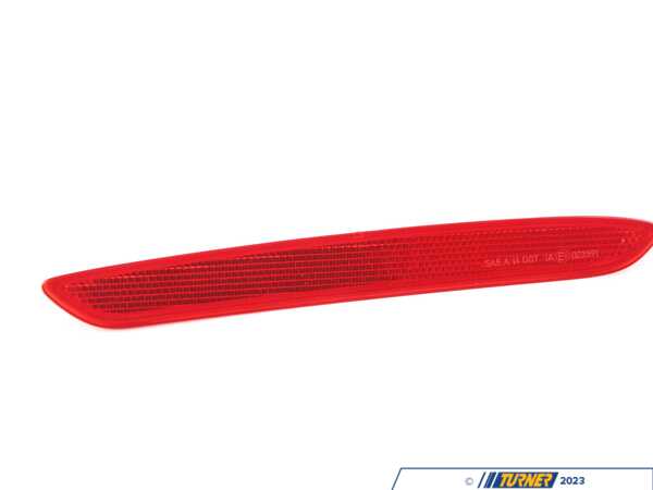 Genuine BMW Genuine BMW Reflector - Bumper Cover (Red) - F87 M2 63147853470