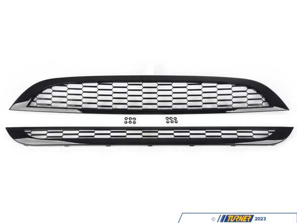 ECS JCW Style Grille Set - Aero Bumper R50 R52 R53 GR-MCP1-BAERO
