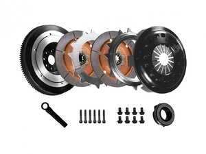 E46 M3 Dual Ceramic Clutch Kit - With Single Mass Flywheel