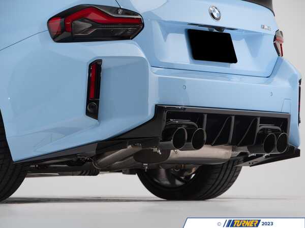 053235la01KT - Satin Black Aluminum Rear Spats - G87 M2 | Turner Motorsport