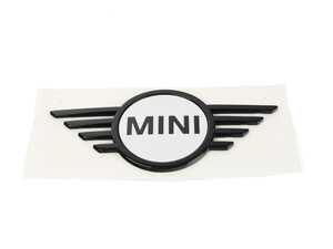 Hood Emblem Black "Aspen White"