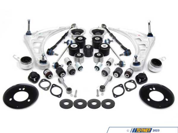 Packaged by Turner Turner Front And Rear Suspension Refresh Kit - Level 3 - E46 RWD Non-M Sedan & Coupe E46FRSRL3KT