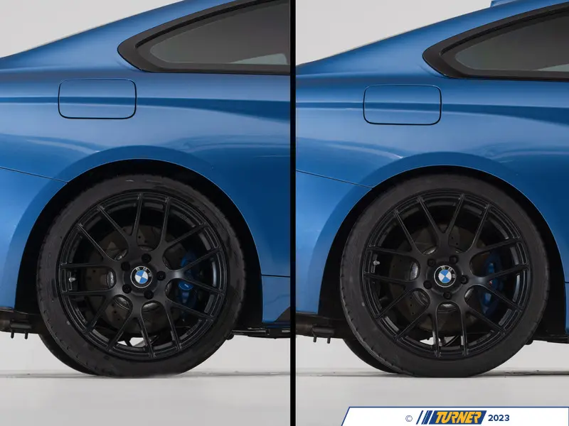 MaXpeedingrods Lowering Springs For BMW 3 Series F30 & 4 Series F32 – SAE 9254 Steel, Blue