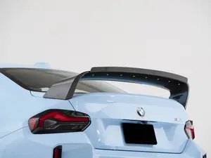 Carbon Fiber High-Rise Spoiler & Adjustable Gurney Flap - G87 M2