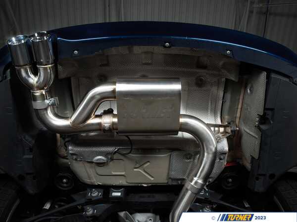 Doorbusters Performance Valved Cat-Back Exhaust With Milled Finish Aluminum Skid Plate - F3X B46/B48 048013LADBKT