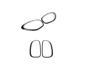 MINI R60 Headlight Countryman And Taillight Trim Rings Set Jet Black