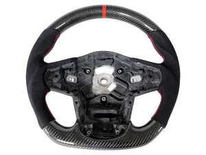 Suvneer Motorsports Carbon Fiber Steering Wheel - Alcantara - Toyota A90 Supra