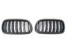 AUTOTECKNIC Autotecknic Stealth Black Dual-Slat Front Grille Set - F15 X5 / F85 X5M / F16 X6 / F86 X6M ATK-BM-0174-DS-M View 1