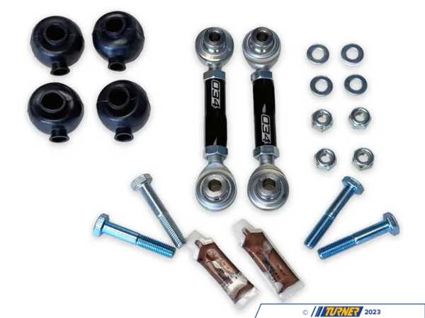 034Motorsport 034 Motorsport Billet Adjustable Rear Sway Bar End Links - Pair - BMW F2x/F3x/F8x 034-402-4042