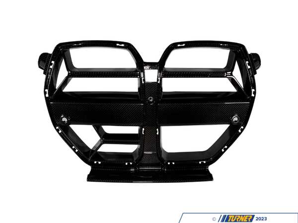 Suvneer CSL Style Carbon Fiber Front Grille - G8X M3 M4 W/ Auto Cruise Control G8XCSLG-ACC