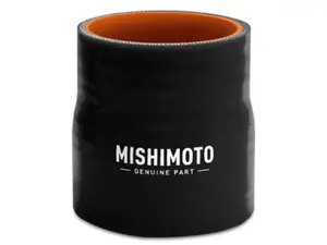 Mishimoto Silicone Transition Coupler - 3in. To 3.5in. - Black