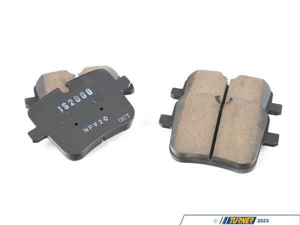 iSWEEP ISWEEP Rear Brake Pads - IS2000 Street/Sports Compound R1644.IS2000