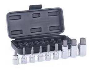 Schwaben Hex Head Socket Kit - 9 Pieces