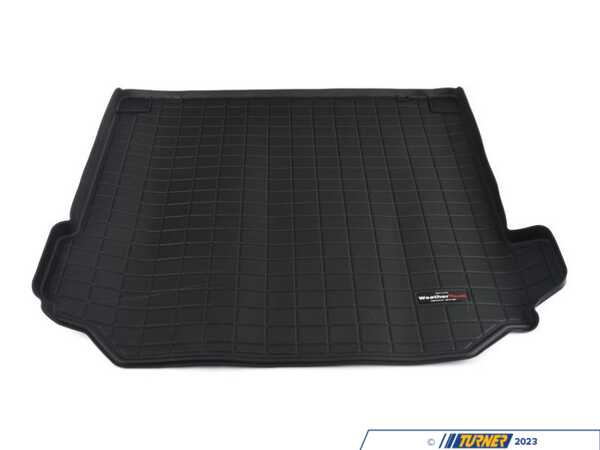 WeatherTech WeatherTech E36 Trunk Cargo Liner with Bumper Protector - Black - BMW E36 Sedan 40871SK