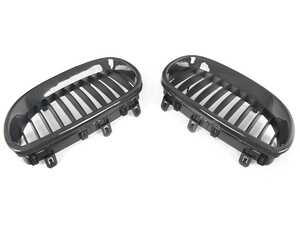 Autotecknic Carbon Fiber Front Grille Set - E60 / E61 / 5 Series