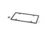 Rennline Rennline Carbon Fiber License Plate Frame  E1075 View 3