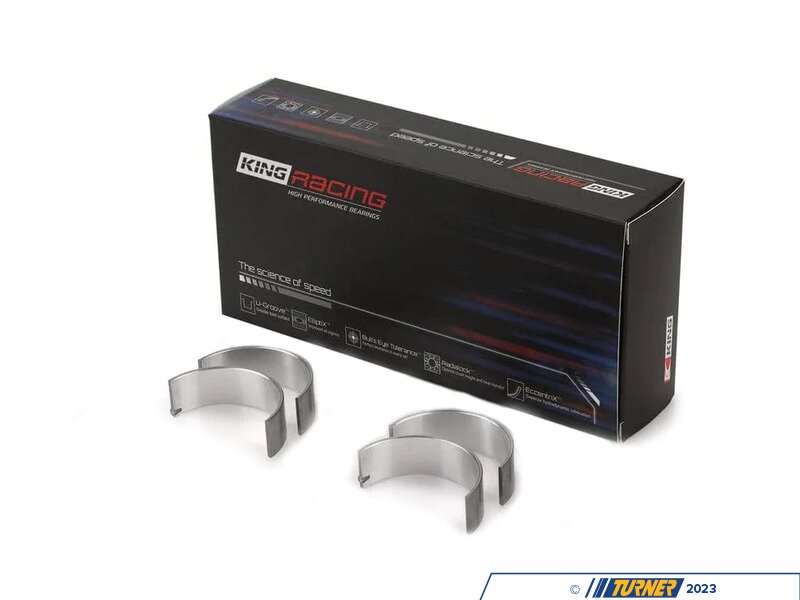 thumbnail image 2 of King CR1658SV0.25 Con Rod Bearings – BMW N47 N57 Diesel 2.0L 3.0L, Tri-Metal, Oversize .25mm 2 of 5
