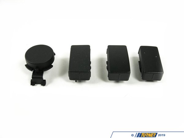 Genuine BMW Genuine BMW Seat Trim Cover - Black - E39 E38 52108219227