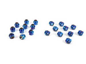 BMS Elite Titanium Cone Seat Lug Nuts - M14x1.25 - 20