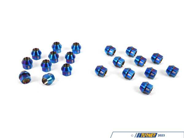 Burger Motorsports BMS Elite Titanium Cone Seat Lug Nuts - M14x1.25 - 20 BMS-ETLN20