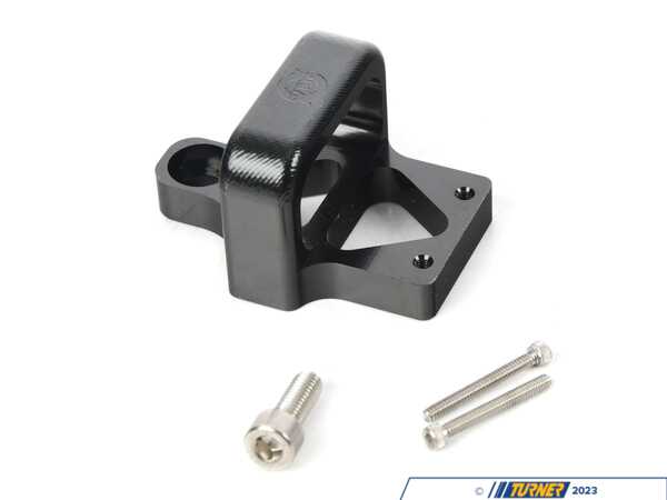 Vargas Turbo Technologies VTT-FAB Billet Mac Solenoid Bracket - Black 3 Port VTT-FABMACBR3-BL
