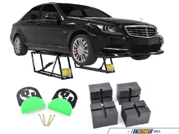 QuickJack 5,000 Lb. Capacity QuickJack Lift PACKAGE / 110 Volt (60Hz) - With Wall Hanger Set & Pinch Weld Protector Blocks - (NO LONGER AVAILABLE) 5175352
