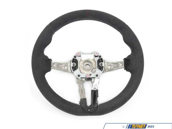 Genuine BMW F87 M2 CS Alcantara Leather Steering Wheel - BMW F87 M2 Competition 32308746879