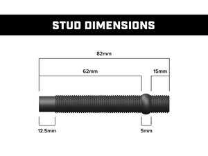 Wheel Stud Conversion Kit - Half Set